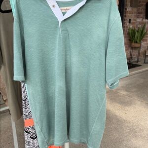 Tommy Bahama Green Polo Shirt